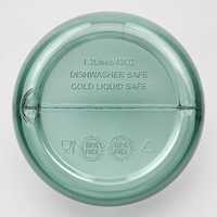 Bouteille d'eau personnalisée Tritan de 1200 ml avec sangle d'épaule, paille et couvercle rabattable à oreilles d'ours
