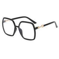 Monture de lunettes élégante de haute qualité, lunettes bloquant la lumière bleue, montures de lunettes surdimensionnées, lunettes optiques pour femmes