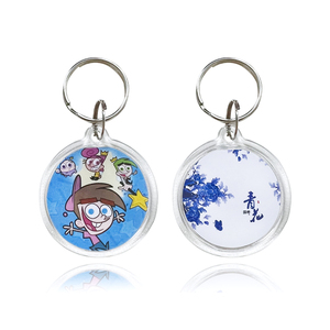 พวงกุญแจอีพ็อกซี่วงแหวนโลหะสแตนเลสแบบกำหนดเองพร้อมชิปอัจฉริยะ - Product Image 4