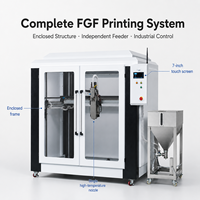 Système d'impression 3D industriel Protolink3D FGF robuste et fermé, nouvelle génération, 1000x1000x1000mm, charge de plateforme 50KG, USB/Wi-Fi, haute précision