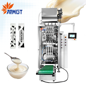Machine d'emballage multilignes pour sticks de lait concentré, sauces épaisses, sirop, miel et crème à café en sachets - Product Image 1