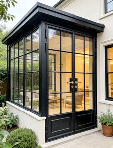 <span class=keywords><strong>Terraza</strong></span> Exterior <span class=keywords><strong>de</strong></span> Aluminio y Vidrio Personalizada <span class=keywords><strong>de</strong></span> Gran Tamaño, Invernadero con Sistema <span class=keywords><strong>de</strong></span> Puertas Corredizas - Product Image 3