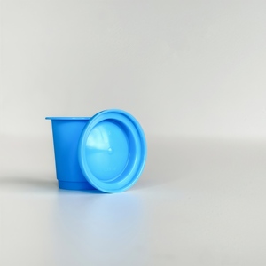 Xách tay 8ml viên nang ly với cấp thực phẩm Lá nắp Nắp làm bằng nhựa PP cho bột cà phê vitamin bột ngay lập tức đồ uống trà - Product Image 5