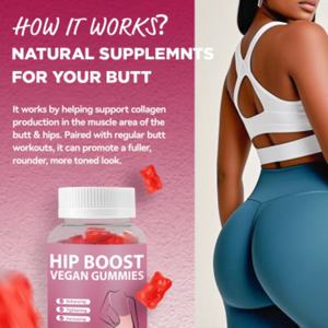 Chinaherb Wholesale Adult Vitamins and Buttocks Hips Gummies <b>Post</b>-Exercise Recovery Not for Newborns - Product Image 4