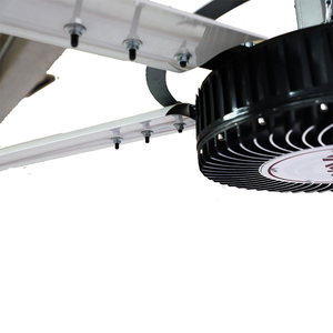 พัดลม HVLS คุณภาพเกรด 2 ประหยัดพลังงาน รูปทรงไล่ระดับที่เป็นเอกลักษณ์ สำหรับโรงงาน โกดัง โรงอาหาร พัดลม HVLS (แรงลมสูง ระดับเสียงต่ำ) - Product Image 4