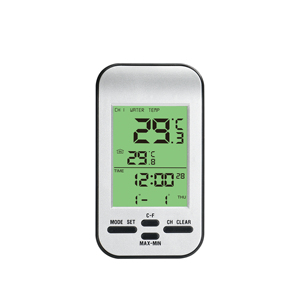 Thermomètre d'eau sans fil à énergie solaire en ABS, transmission RF 433M, portée 100m, personnalisation ODM, conversion <span class=keywords><strong>Fahrenheit</strong></span>/Celsius - Product Image 4