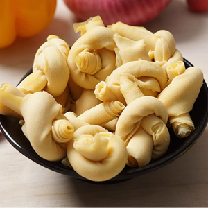 Nœuds de tofu (Qian <span class=keywords><strong>Zhang</strong></span> Jie) pour le porc braisé et le ragoût végétarien, noués à la main, blanchis et congelés - Product Image 2