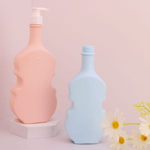 Internet-phong cách nổi tiếng 300-500ml Pet nhựa mỹ phẩm Refill chai cho chăm sóc tóc cơ thể rửa & dầu gội đầu sử dụng hàng ngày - Product Image 1