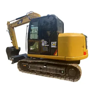 Japón usado Original Caterpillar 308E2 CAT usado excavadora sobre orugas de segunda mano Mini 8 toneladas excavadora máquina de construcción para la venta