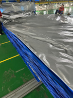 Bâche en PE imperméable, toile de tente pour camping extérieur, rouleau de bâche en polyéthylène, protection solaire, bâches HDPE pour camion