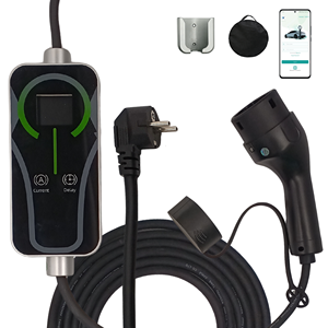 Nouvelle station de charge portable pour véhicule électrique embarqué 3,5 kW Type 2 Sortie AC 32A 100-110V Certifiée UE Modèle AC1628 - Product Image 1