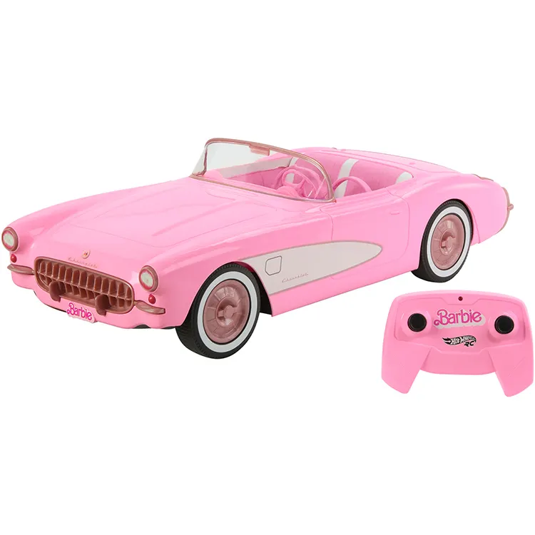 Auto radiocomandata 1.18 a quattro vie con auto sportiva rosa chiaro RC per ragazze