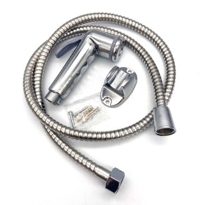 SR131 <span class=keywords><strong>ABS</strong></span> GROME shattaf с 1 м шлангом из нержавеющей стали, ванная комната, унитаз, набор shattaf, популярный распылитель для биде Shattaf - Product Image 1
