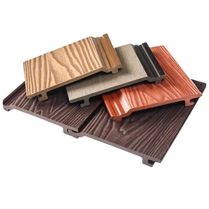 Revêtement mural en composite bois-plastique en gros, panneau mural WPC anti-UV pour extérieur, pour la décoration - Product Image 1