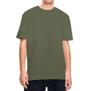 Magliette da Uomo Taglie Grandi OEM/ODM, T-Shirt Elasticizzata Tinta Unita per Uso Casual, Lunghezza Extra, Confezione da 2, Blu Navy/Grigio Antracite 3XL - Product Image 5