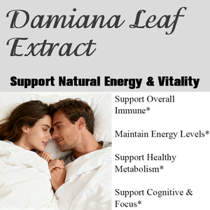 OEM/ODM 인기 판매 다미아나 잎 추출물, 1000mg 120 다미아나 캡슐, 다미아나 허브, 건강, 에너지, 활력 및 면역력 지원 - Product Image 3