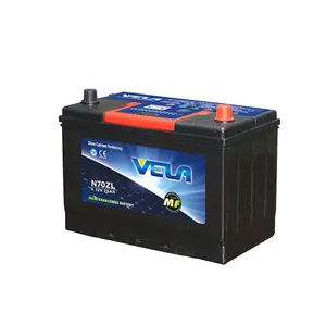 N70 Vela Thương hiệu chất lượng hàng đầu bảo trì miễn phí 12V tự động pin