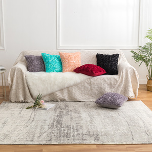 <span class=keywords><strong>Housse</strong></span> <span class=keywords><strong>de</strong></span> coussin décoratif <span class=keywords><strong>de</strong></span> couleur <span class=keywords><strong>Rose</strong></span> et bleu, taie d'oreiller <span class=keywords><strong>de</strong></span> luxe <span class=keywords><strong>de</strong></span> haute qualité, Design épaissi, 45x45mm - Product Image 2