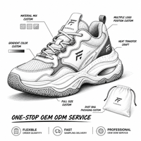 Sneakers Chunky Personnalisées, Chaussures de Sport Casual, Chaussures de Papa à Semelle Épaisse, Hommes et Femmes, Usage Quotidien