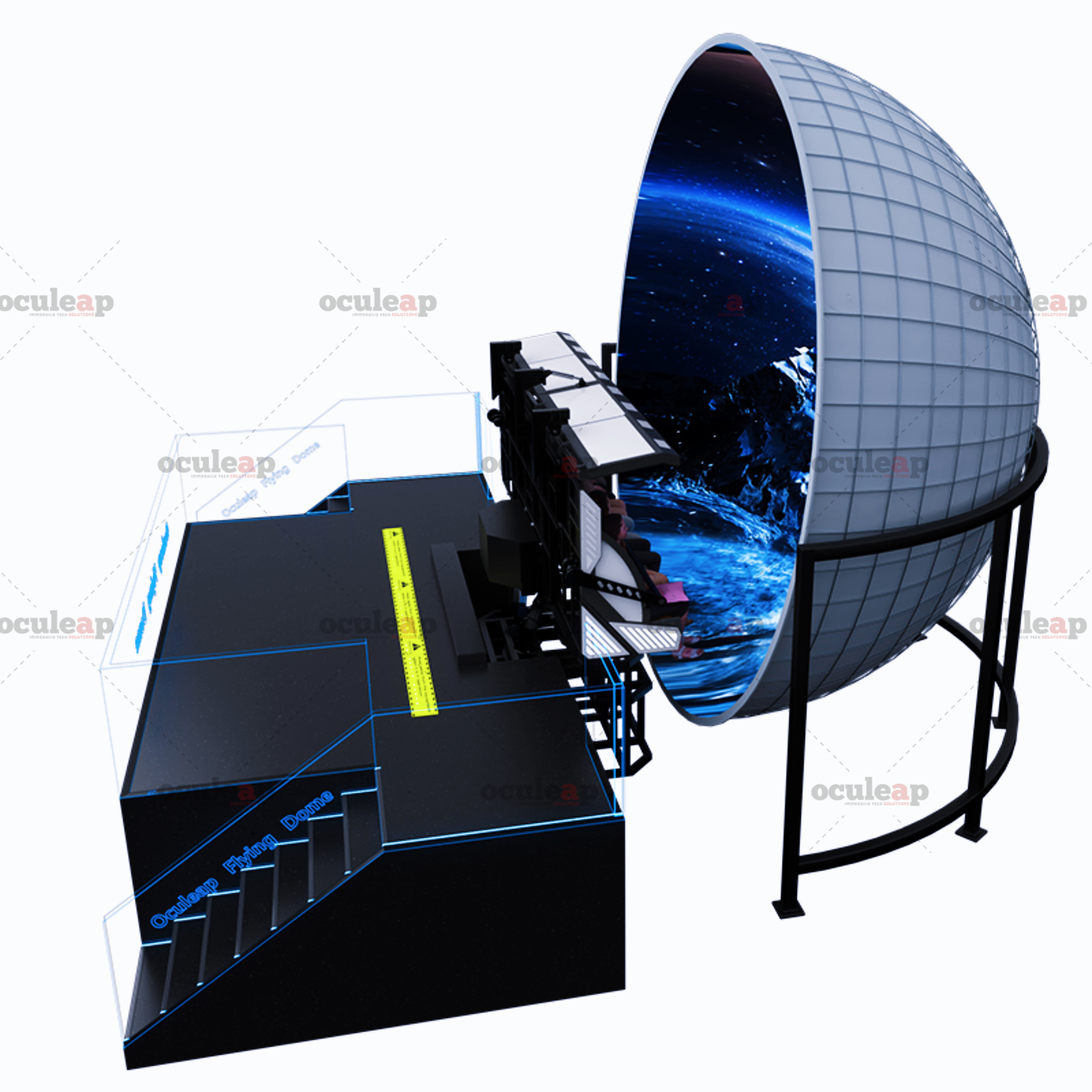 360 Degree Cinema Dome Immersive Projection Theater