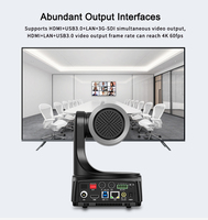 Nuevo NDI HX Live Streaming Ptz Controller Keyboard Joystick para videoconferencia Ptz Control de cámara con cable de control de la RS-232