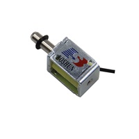 Actionneur solénoïde micro-poussoir/extracteur à cadre ouvert personnalisé DC12V/24V/36V pour serrures intelligentes, distributeurs automatiques et projets d'automatisation DIY