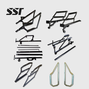 Mecanismo de elevación y ajuste de buena calidad para sofá cama, con sistema de deslizamiento y plegado tipo acordeón, para estructuras de muebles - Product Image 1