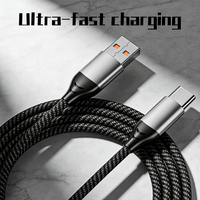 Schnelles Ladedatenkabel 60W-100W 1m/2m Schnelles Laden PD 3A-5A USB-C Geflochtene Nylon-Ummantelung Mobiltelefon Typ-C Datenkabel
