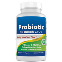 Capsules de probiotiques haute puissance, multi-souches, avec prébiotiques, pour soutenir la santé intestinale, la digestion et le bien-être immunitaire