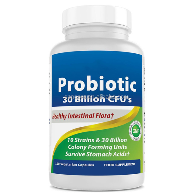 High Potency Probiotic Capsules Multi Strains With Prebiotics Support Gut Health Digestive Immune Wellness