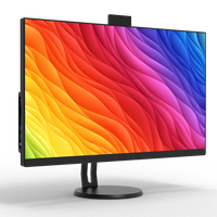 Prix usine 27 pouces 2K 4K moniteur I9 I7 I5 tout en un ordinateur de bureau I3 6100/7100 8gb 16gb DDR 512gb SSD AIO MX550 jeu PC