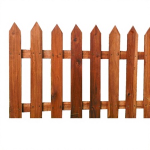 Valla de Seguridad Moderna de Madera de Acacia, Fácil de Montar, Impermeable, Ecológica, para Jardín Residencial, Invernadero - Product Image 3