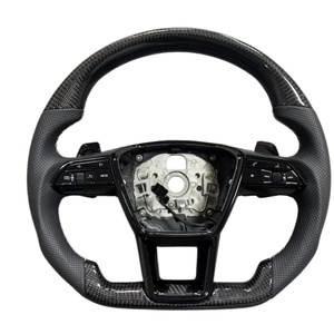 Super Offre Volant en Fibre de Carbone Véritable pour <span class=keywords><strong>Audi</strong></span> A4 A7 B9 R8 RS RS3 S3 S4 S5 S4 RS4 A5 RS5 RS6 Q5 Q7 Q3 A3 A6 S4 B8 <span class=keywords><strong>TT</strong></span> C8 - Product Image 6