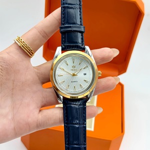 <span class=keywords><strong>Montre</strong></span> à quartz de luxe pour <span class=keywords><strong>homme</strong></span> avec cadran analogique, mouvement <span class=keywords><strong>SEIKO</strong></span>, verre minéral, <span class=keywords><strong>bracelet</strong></span> résistant à l'eau, neuve - Product Image 4