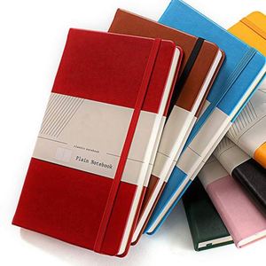 Professional A5 Hardcover Leather Waterproof Office Blank Notebook with Spiral & Loose-<b>Leaf</b> Binding - Product Image 2