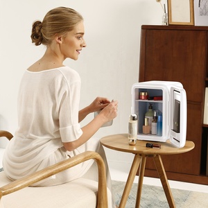 KEMIN Hotel <span class=keywords><strong>Réfrigérateur</strong></span> intelligent pour affichage de soins de la peau <span class=keywords><strong>Réfrigérateur</strong></span> de soins de la peau portable Voiture Petit Forbedroom Mini Bar <span class=keywords><strong>Réfrigérateur</strong></span> <span class=keywords><strong>Réfrigérateur</strong></span> - Product Image 5