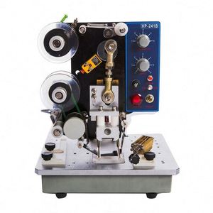 Semi-Automatic Handheld Mini Ribbon Coding Machine for KT/PT/PE Labels OPP Heat <b>Shrink</b> Aluminum Foil <b>Plastic</b> Film Bags - Product Image 5