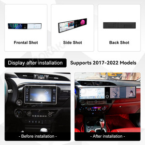 <span class=keywords><strong>Autoradio</strong></span> MOOKAKA double écran 12,3 pouces pour Toyota Hilux 2017-2022, Android 15, <span class=keywords><strong>GPS</strong></span> Navi, stéréo, CarPlay sans fil - Product Image 4