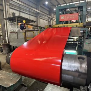 Bobine d'acier prélaqué PPGI PPGL avec peinture PE 15 microns <span class=keywords><strong>sur</strong></span> le côté supérieur et époxy <span class=keywords><strong>sur</strong></span> le côté inférieur, provenant d'un fabricant chinois - Product Image 1