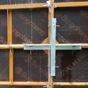 Khớp nối chữ thập bằng thép cacbon LT kiểu Châu Âu, thanh giằng chữ thập - độ bền cao, lắp ráp dễ dàng, mạ kẽm/sơn, 1 khuôn cốp pha - Product Image 2