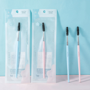 Cepillo Profesional para Pestañas <span class=keywords><strong>de</strong></span> Cosméticos, Cepillo <span class=keywords><strong>de</strong></span> Nylon Suave <span class=keywords><strong>de</strong></span> Marca Propia para Decoración <span class=keywords><strong>de</strong></span> Cejas, Venta al por Mayor para <span class=keywords><strong>Maquillaje</strong></span> Facial B0476 - Product Image 3