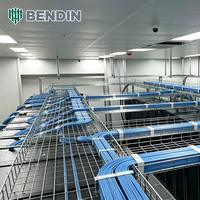 BenDin - Goulotte de câblage en grille métallique à largeur personnalisée, galvanisée, pour la pose de câbles de signalisation dans les projets d'automatisation de lignes de production en usine