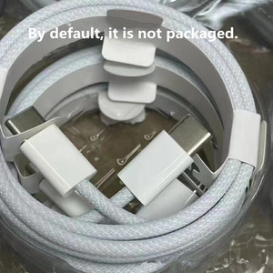 Tùy Chỉnh Kép Type-C USB Nylon Bện Cáp 60W 20W Nhanh Chóng Sạc Truyền Dữ Liệu Cho Ctoc Ngân Hàng Điện Máy In Máy Tính - Product Image 3