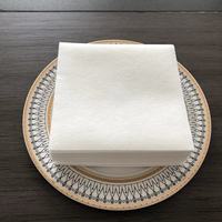 Serviettes de Cocktail de haute qualité 1 couche serviettes de boisson blanches Restaurant événement Bar fête de mariage serviettes Airlaid