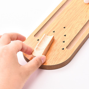 Tavolo Da Gioco Scrivania Educativi del bambino Giocattoli di <span class=keywords><strong>Legno</strong></span> Mini Palla Da Bowling <span class=keywords><strong>Giochi</strong></span> Montessori Educativi Giocattoli di <span class=keywords><strong>Legno</strong></span> per il Bambino - Product Image 2