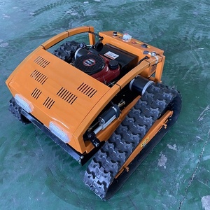 Tondeuse robot agricole IA de haute qualité, télécommandée, sur chenilles, pour la coupe de l'herbe, avec moteur, garantie 1 an Hhst - Product Image 5