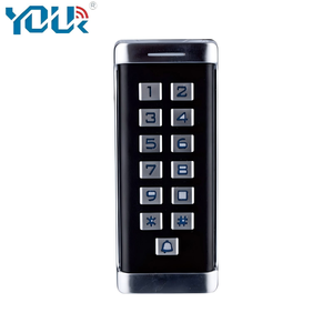 คีย์แพดควบคุมการเข้าออกโลหะแบบสัมผัสหน้าจอ Yoursensor DC12V รองรับบัตร ID/IC และรหัสผ่าน มาตรฐานกันน้ำกันฝุ่น IP68 รุ่น YS516 - Product Image 1