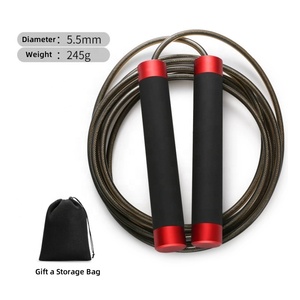 Tốt Nhất Tập Thể Dục Chuyên Nghiệp Bán Buôn Biểu Tượng Tùy Chỉnh Tập Thể Dục Chất Lượng Cao Nặng Trọng Nhanh Chóng Tốc Độ Có Thể Điều Chỉnh Jump <span class=keywords><strong>Rope</strong></span> Bỏ Qua - Product Image 3