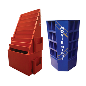 Sloping <strong>Dump</strong> <strong>Bin</strong> Customised Cardboard Free Standing <strong>Display</strong> <strong>Units</strong> Food Products Cardboard <strong>Display</strong> Stand - Product Image 3