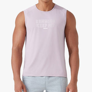 Camiseta sin Mangas Deportiva para Hombre, Nueva Colección de Verano, Logotipo Personalizable, Secado Rápido, Transpirable, para Correr al Aire Libre, Gimnasio - Product Image 1